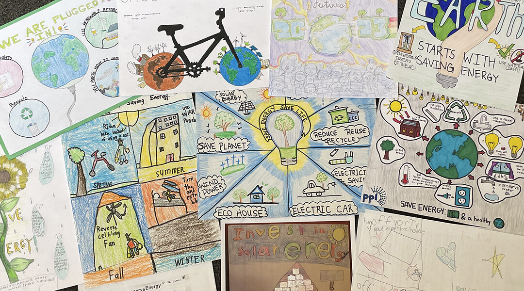 Student Poster Contest Turns Saving Energy into Art